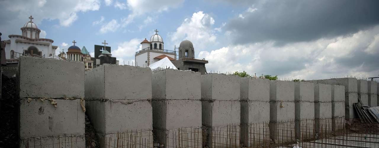 Tumbas de narcotraficantes mexicanos en Sinaloa