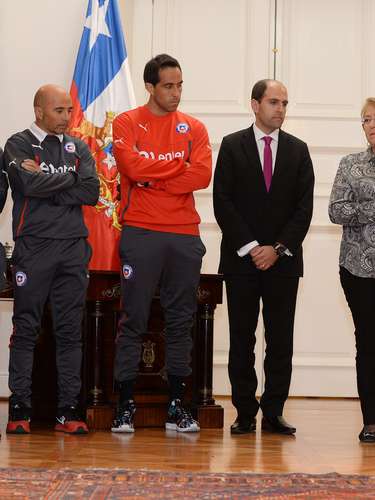 Así fue el encuentro de la Selección con la Presidenta Bachelet.