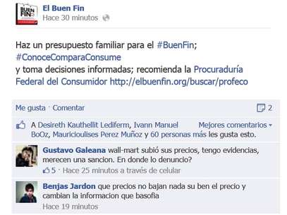  Foto: Facebook El Buen Fin.org