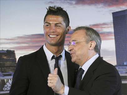 Florentino Pérez afirmó que Cristiano Ronaldo es el mejor jugador del mundo. Foto: Agencia EFE / EFE en español