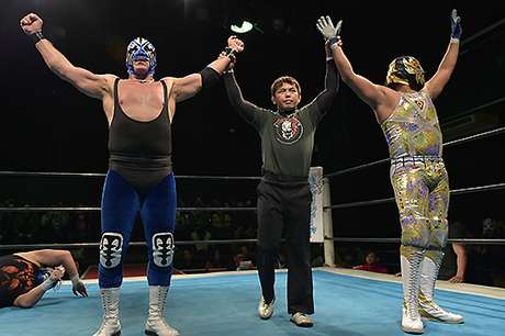 Atlantis y Máscara Dorada fueron los grandes ganadores. Foto: (C)NJPW 