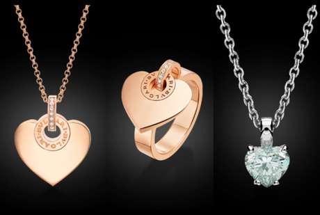 La colección Cuore de Bvlgari se caracteriza por el oro rosado (precio a petición). Foto: Bulgari.com/es-br/