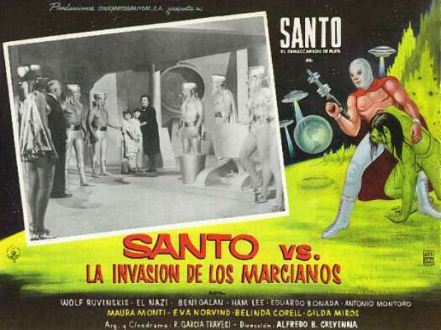Santo El Enmascarado De Plata Vs. Los Villanos Del Ring [1968]
