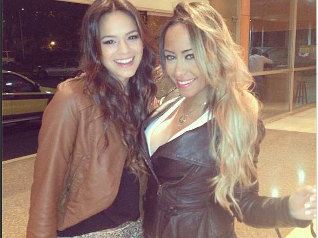 Rafella and the beautiful sisters of soccer stars (photos)