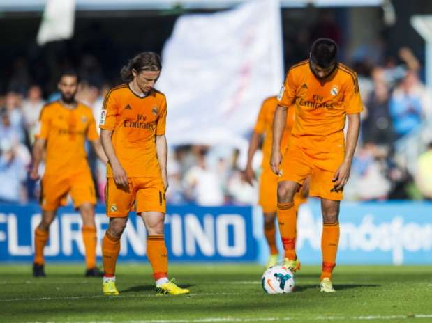 En siete días el Madrid se ha dejado siete puntos de nueve: dos empates y una derrota Foto: Getty Images