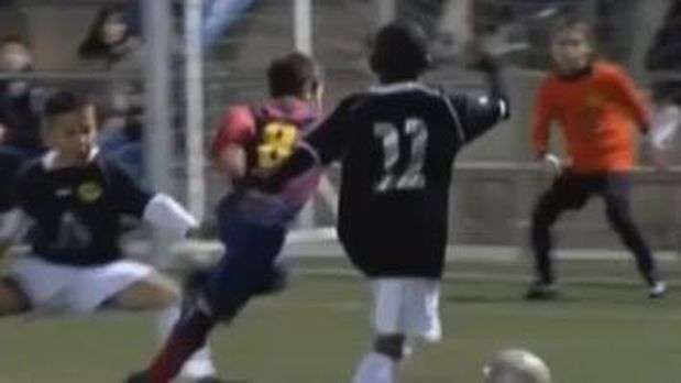 Veja os golaços marcados pelos futuros craques do Barcelona